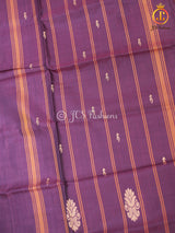 Indian Timeless Elegance Hand Woven VAALAI Pattu/Banana pith Sarees