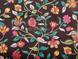 Kalamkari And Floral Design Saree With ready to wear Blouse