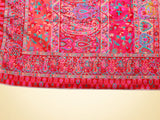 All Over Exquisite Thread Weaving Kani Silk Saree | Beige color fully stitched blouse