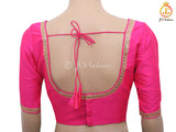 Sabyasashi Cut Ready-Made Blouse, Lehenga Blouse, Stylist Back Open Saree Blouse in Dark Colors