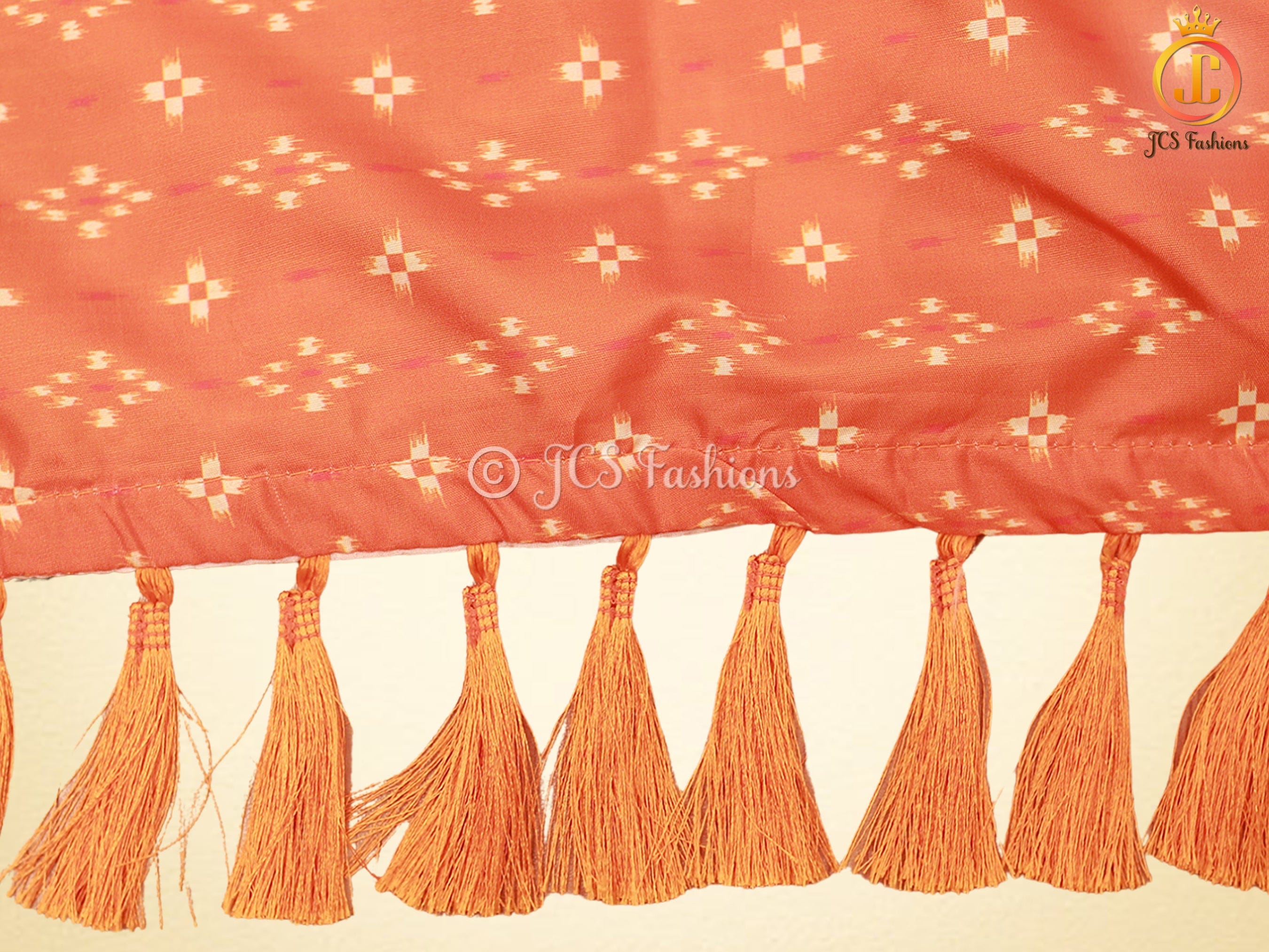 Fine Satin Material Saree With Pitchwai And Kalamkari Design SAREE JCS Fashions