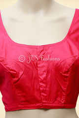 Yeola Paithani Silk Saree, Purple and Red, Fully stitched blouse
