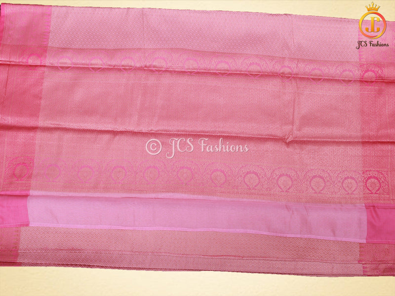 Indian Butta Design Soft Silk Saree With Blouse