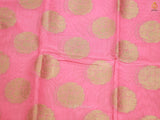 Traditional Soft Silk Cotton Saree With Brocade Blouse