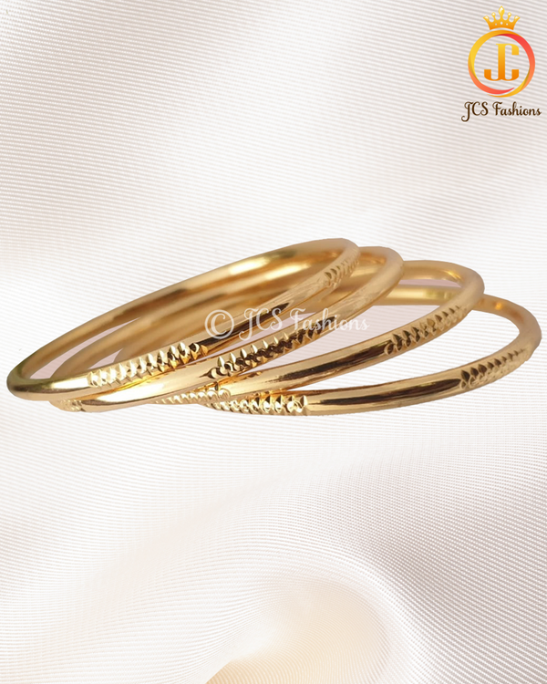 High-Quality Material Gold Color Beautiful Kid's Bangles