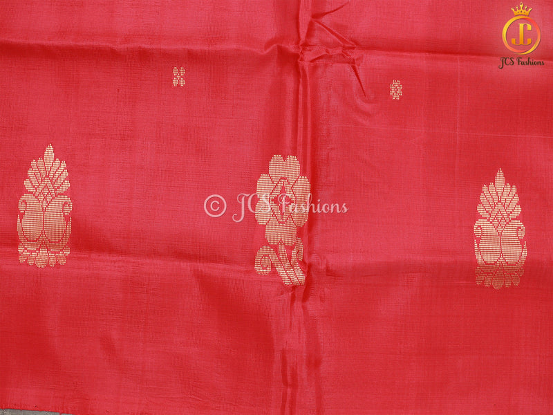 Timeless Elegance Hand Woven Indian VAALAI Pattu Sarees
