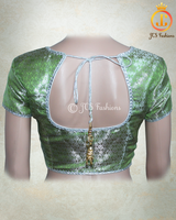 Readymade Banarasi Brocade Saree Blouse