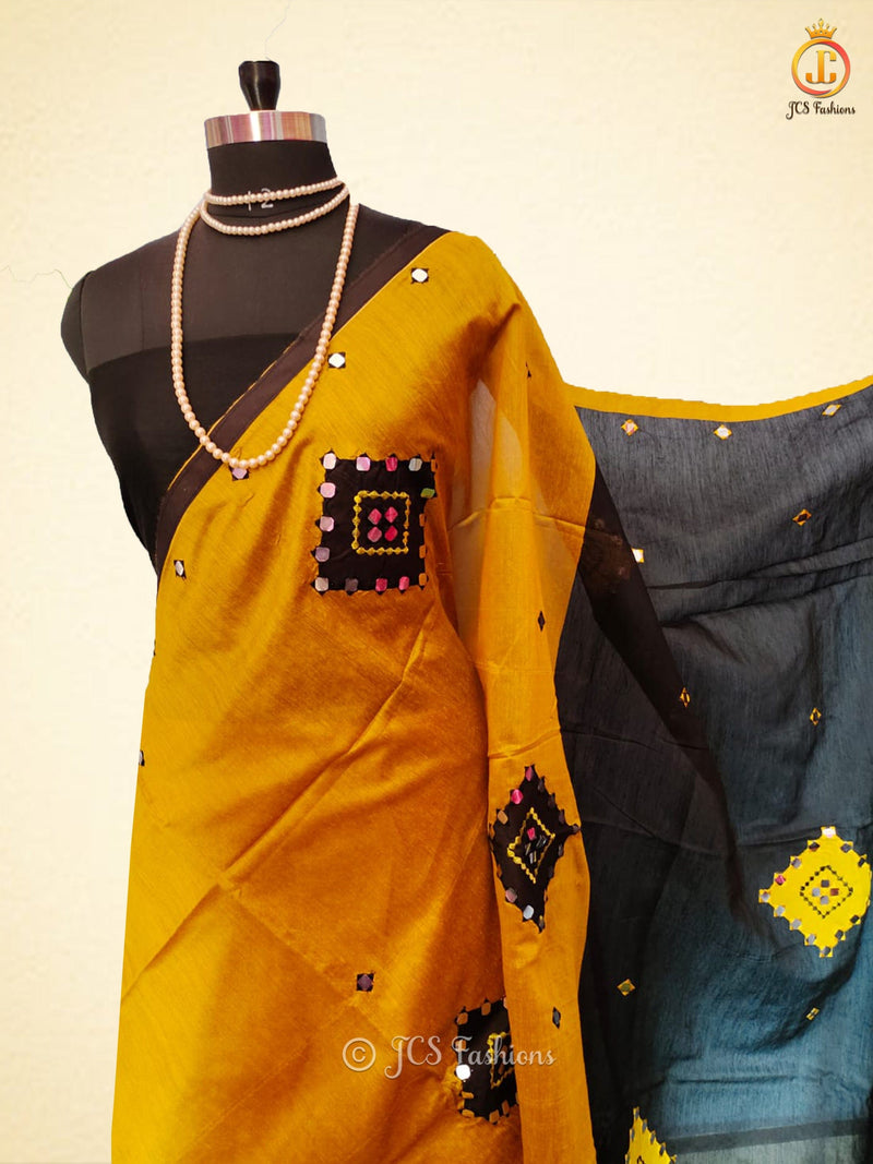 Handloom Saree With Running Blouse Piece