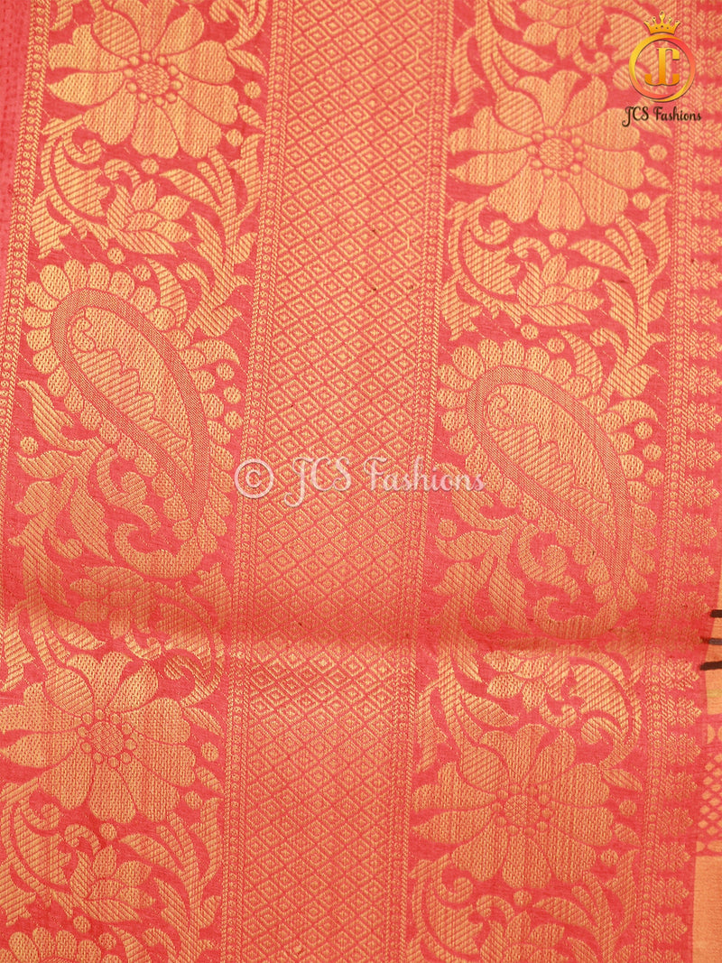 Kalamkari Soft Silk Allover Kalamkari Design Saree With Blouse
