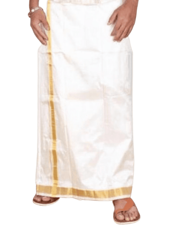 Traditional Indian Men's Dhoti/Veshti