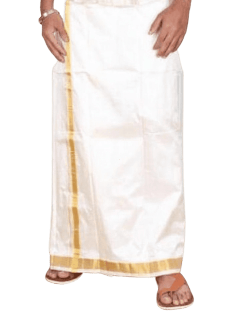 Traditional Indian Men's Dhoti/Veshti
