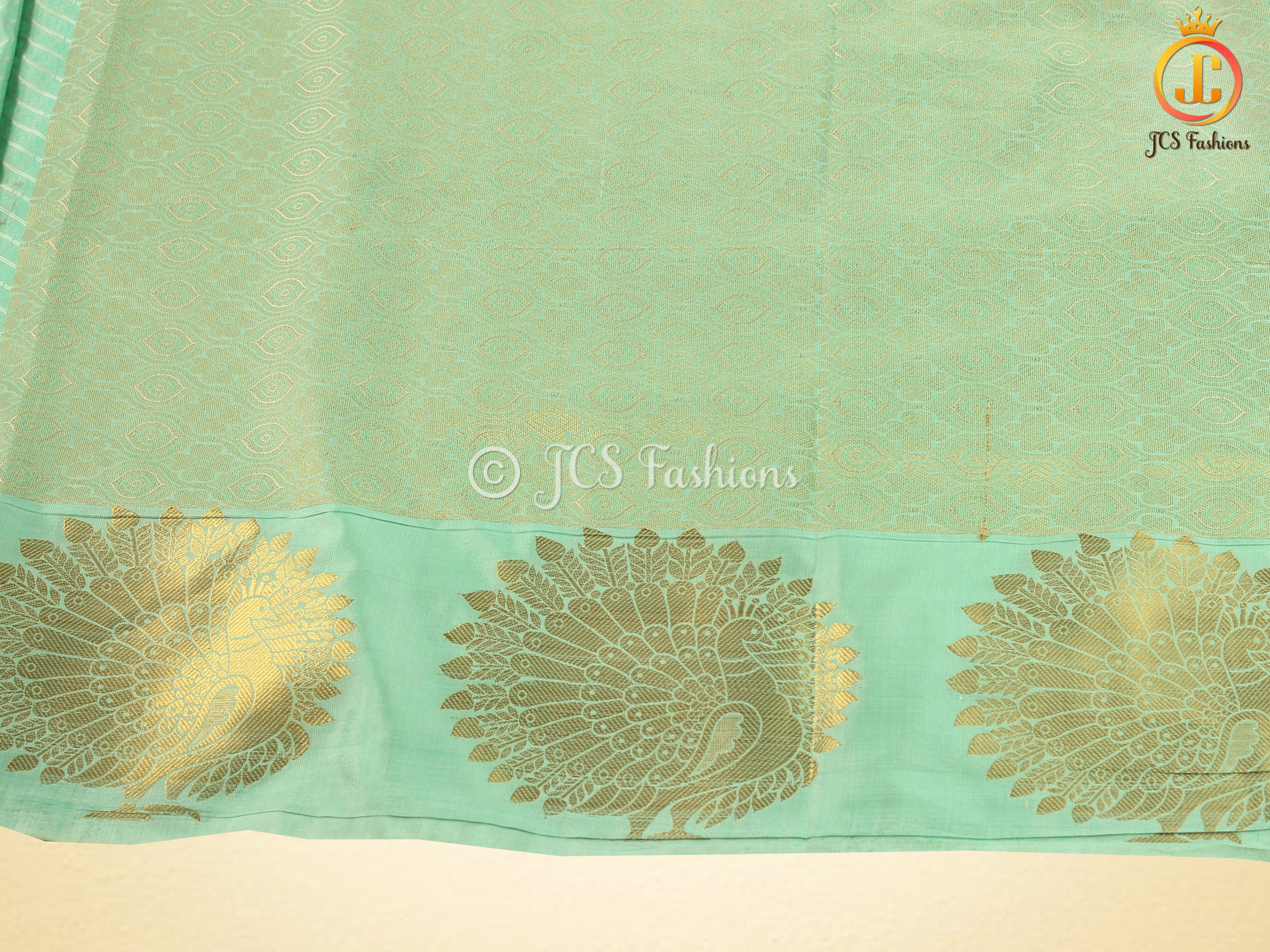 Embossed Kanchi Soft Semi Silk Saree SAREE JCS Fashions