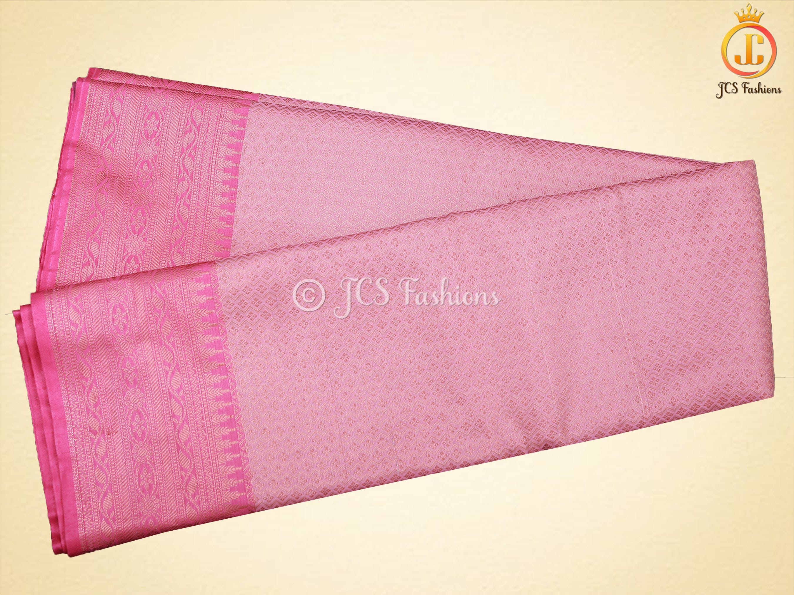 Indian Butta Design Soft Silk Saree With Blouse SAREE JCS Fashions
