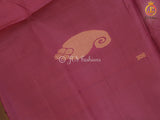 South Indian Elegance Handwoven VAALAI Pattu/Banana Pith Saree