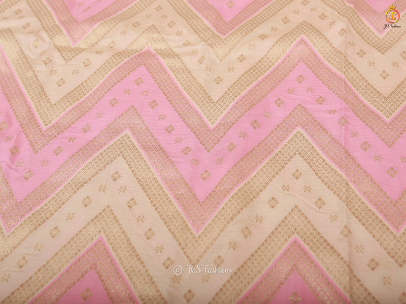 Banarasi Weaves Pure Silk Exclusive Saree With Contrast Blouse
