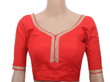Sabyasashi Cut Ready-Made Blouse, Lehenga Blouse, Stylist Back Open Saree Blouse in Dark Colors