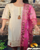 Silk Kurti | Heavy work Duppatta | Pastel Colors