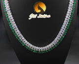 Cubic Zirconia Chain with Earring