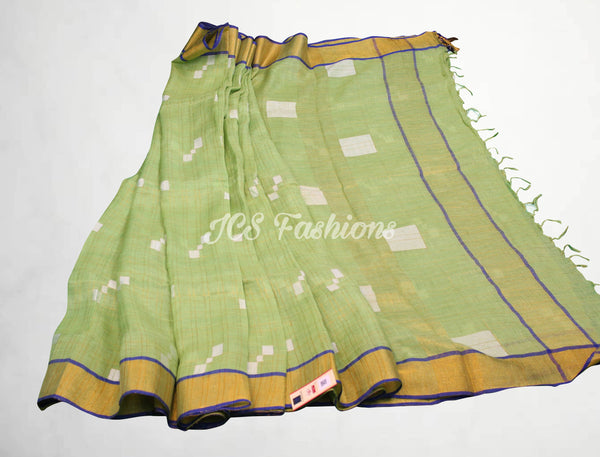 Light Weight and Elegant Linen Silk Saree