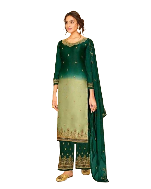 Chic Light Green Salwar Set: Elevate Your Ethnic Style!