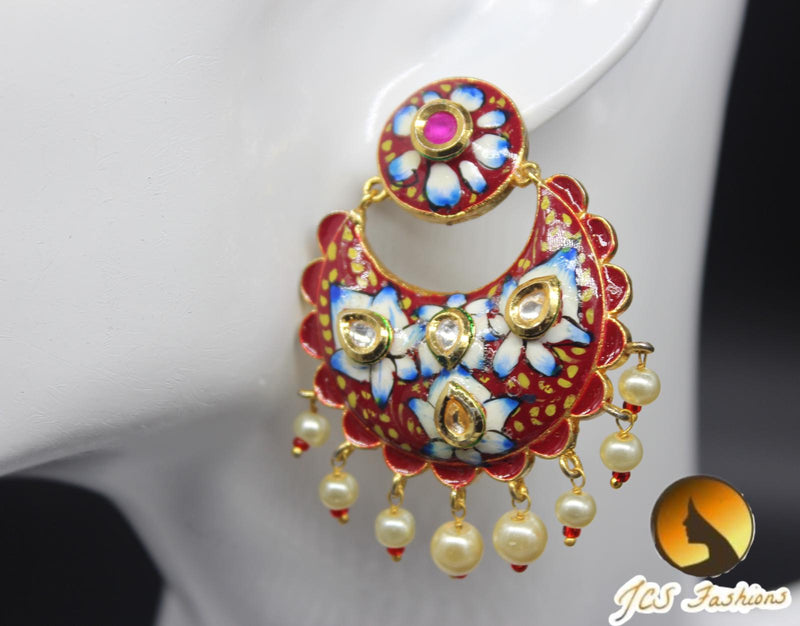 Kundan Earrings | With beads