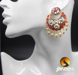 Kundan Earrings | With beads