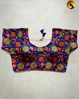 Women's Kachi Work Gamthi Work Blouse