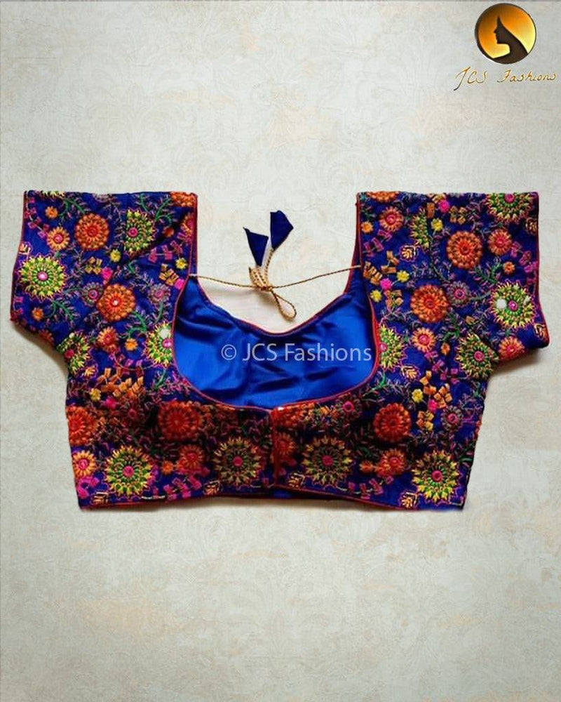 Women's Kachi Work Gamthi Work Blouse