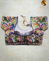 Women's Kachi Work Gamthi Work Blouse