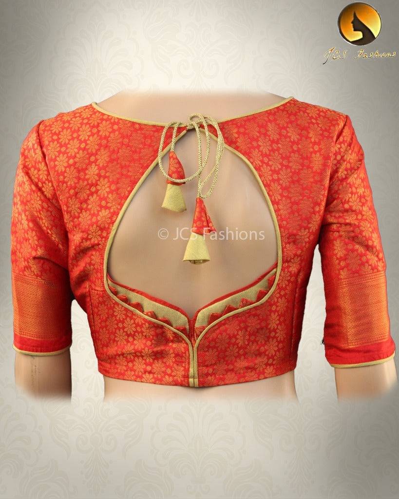 Soft Silk Saree With Zari woven border and pallu Saree JCS Fashions
