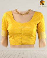 Gorgeous Soft Banarasi Silk Saree With Fully stitched blouse
