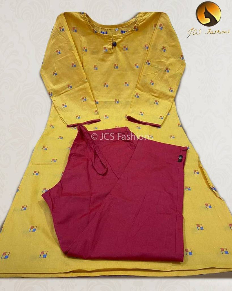Cotton Kurti With Pant