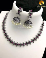 German Silver Neck Set