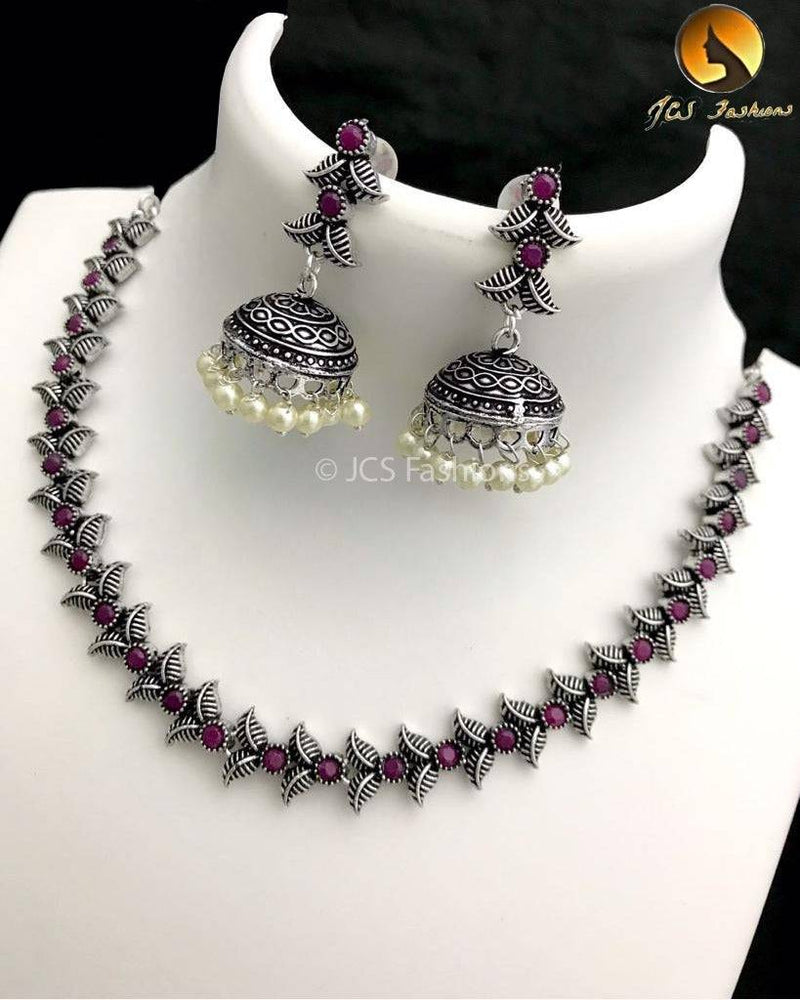 German Silver Neck Set