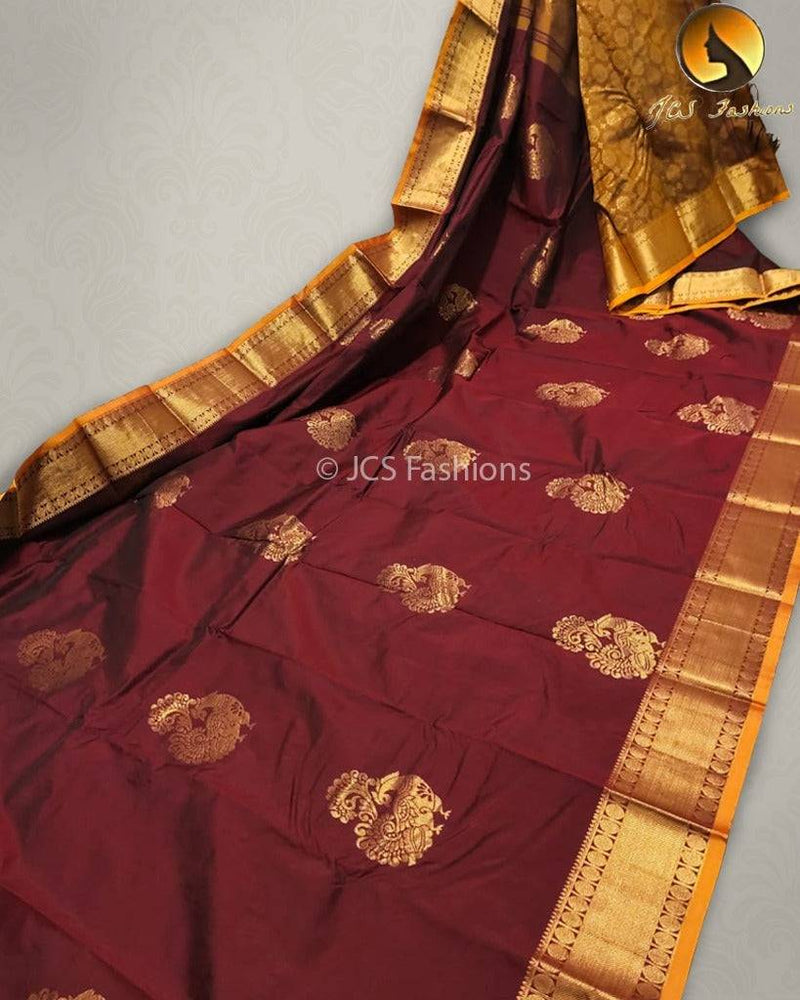 Kanchipuram Semi Silk Saree