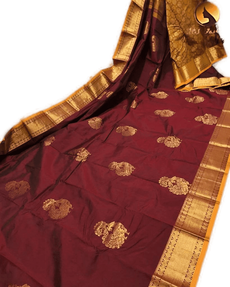 Kanchipuram Semi Silk Saree