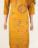 Pure Cotton Salwar With Sequence work