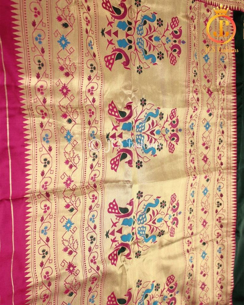 Semi Silk Saree, Rich Pallu, Grand Border