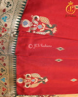 Paithani Saree in Semi Silk Material