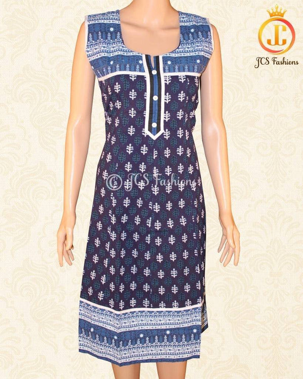 Cotton Designer Kurtis For Summer Casual Wear | JCS Fashions