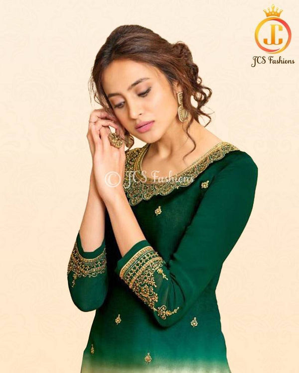 Chic Light Green Salwar Set: Elevate Your Ethnic Style!