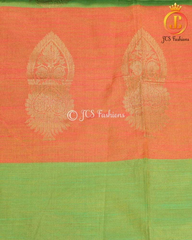 Rich Jute Banarasi Silk Saree