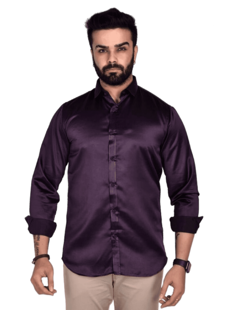 Men's Silk Shirt, Veshti Shirt, Indian Traditional Shirt.