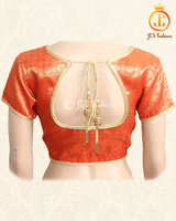 Beautiful Banarasi Brocade Saree Blouse Blouse JCS Fashions