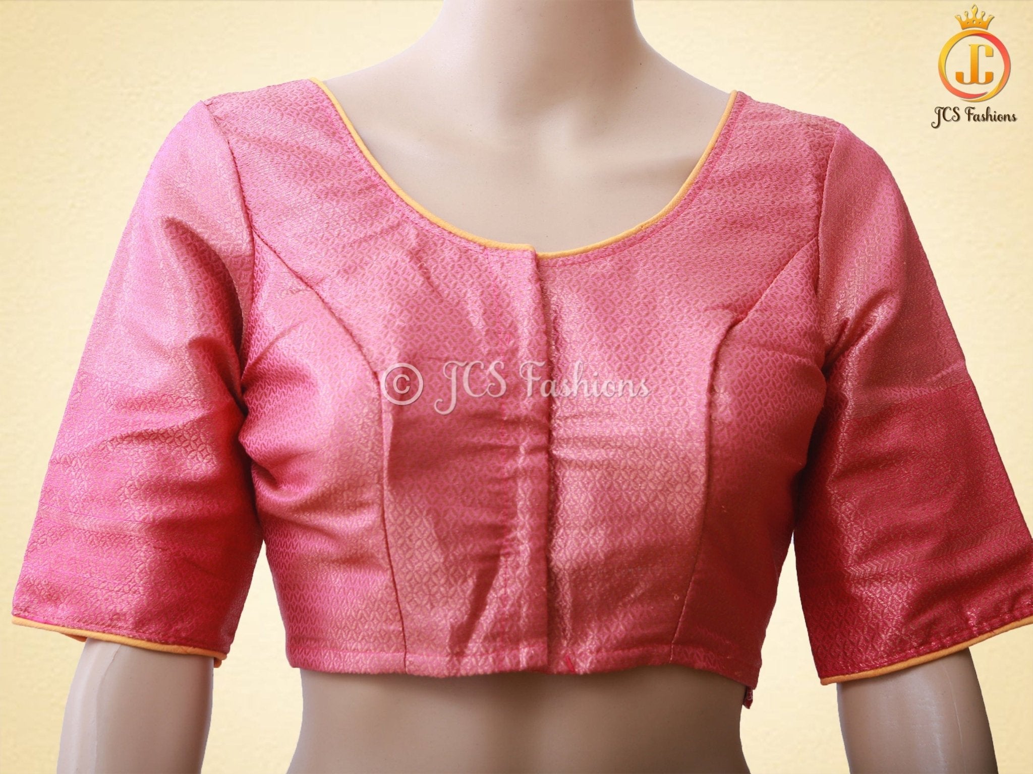 Butta Design Soft Silk Saree With stitched Matching Blouse SAREE JCS Fashions