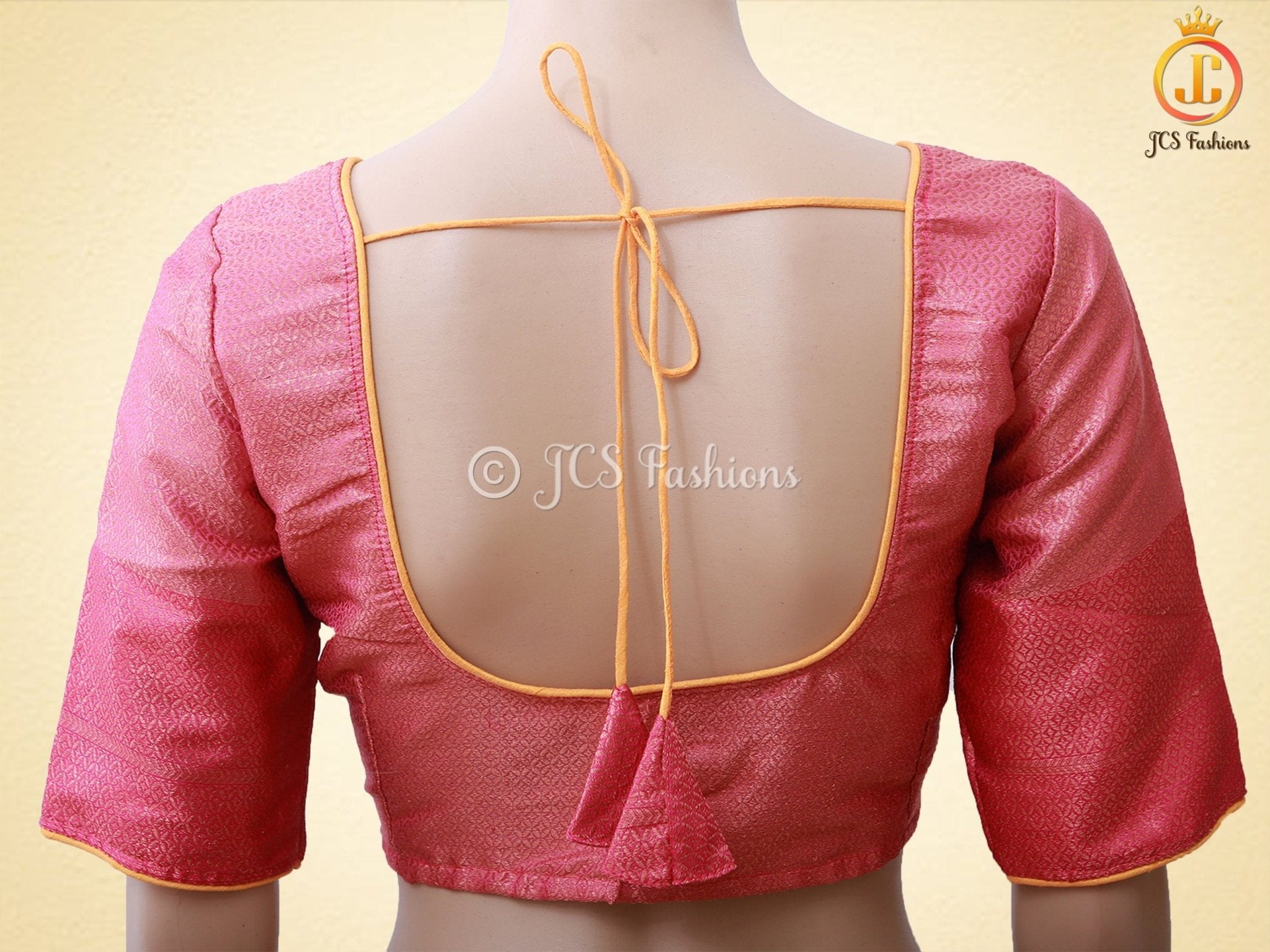 Butta Design Soft Silk Saree With stitched Matching Blouse SAREE JCS Fashions