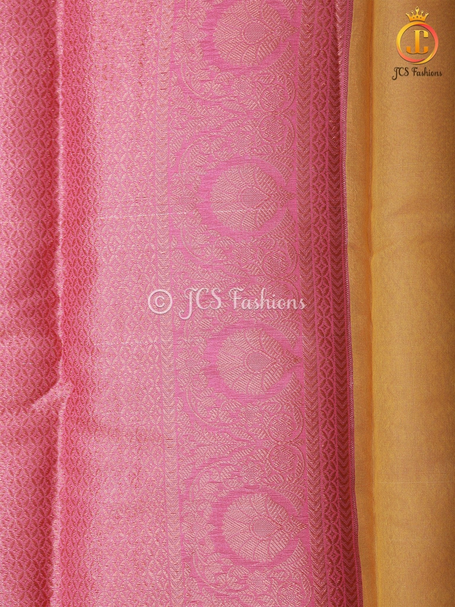 Butta Design Soft Silk Saree With stitched Matching Blouse SAREE JCS Fashions