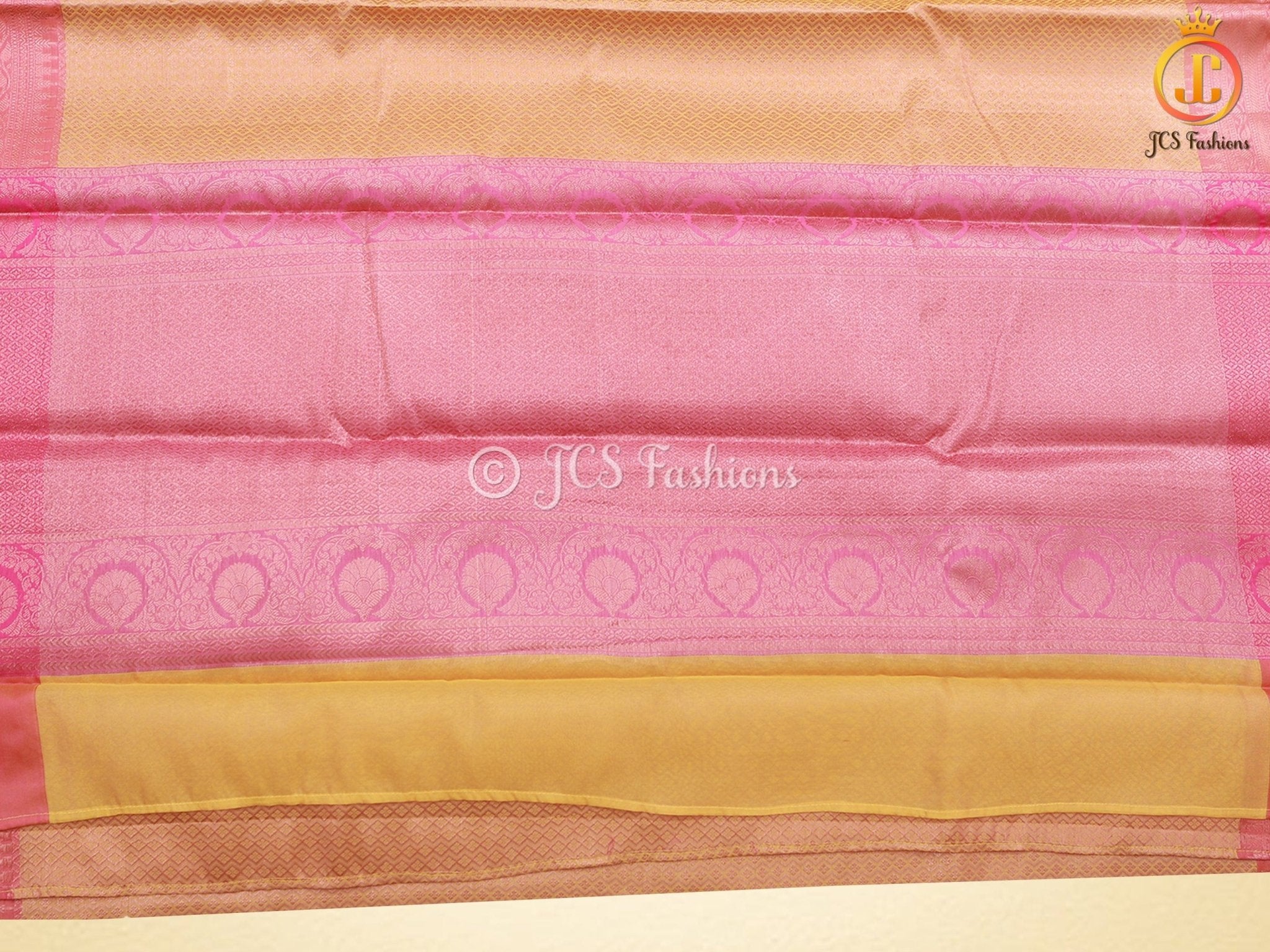 Butta Design Soft Silk Saree With stitched Matching Blouse SAREE JCS Fashions