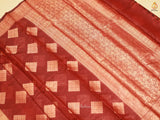 Elegant Soft Silk Cotton Saree With Brocade Blouse SAREE JCS Fashions