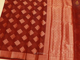 Elegant Soft Silk Cotton Saree With Brocade Blouse SAREE JCS Fashions